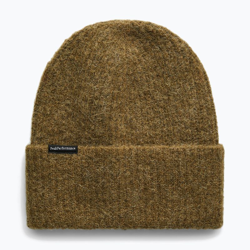 Winter hat Peak Performance Woolblend meadow moss