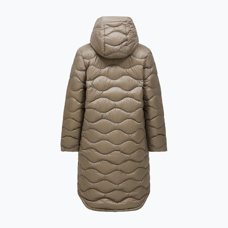 Women's down coat Peak Performance Helium Down Coat 2026 avid beige 2