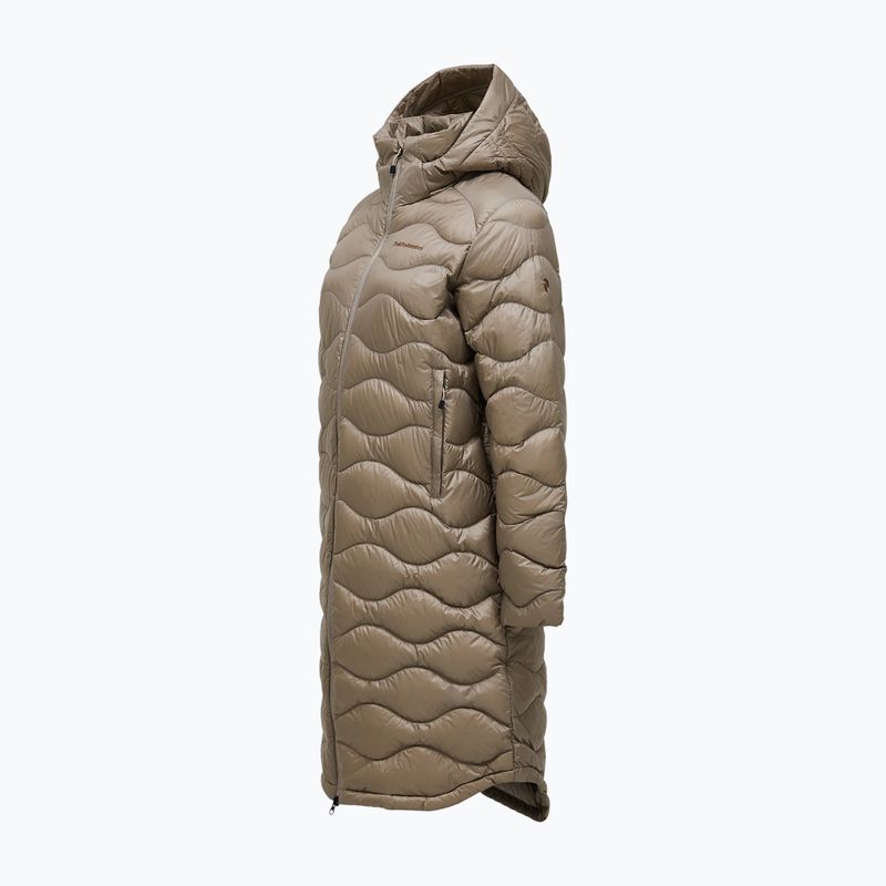 Women's down coat Peak Performance Helium Down Coat 2026 avid beige 3
