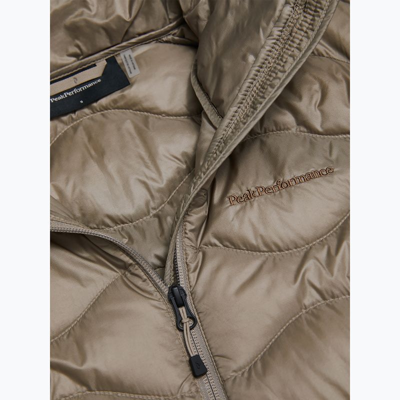 Women's down coat Peak Performance Helium Down Coat 2026 avid beige 4
