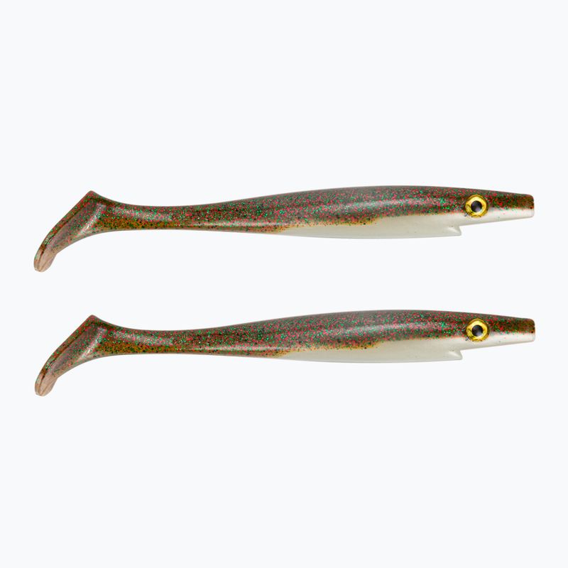Strike Pro Pig Shad Jr rubber lure 2 pcs gold TEV-SP172C-108