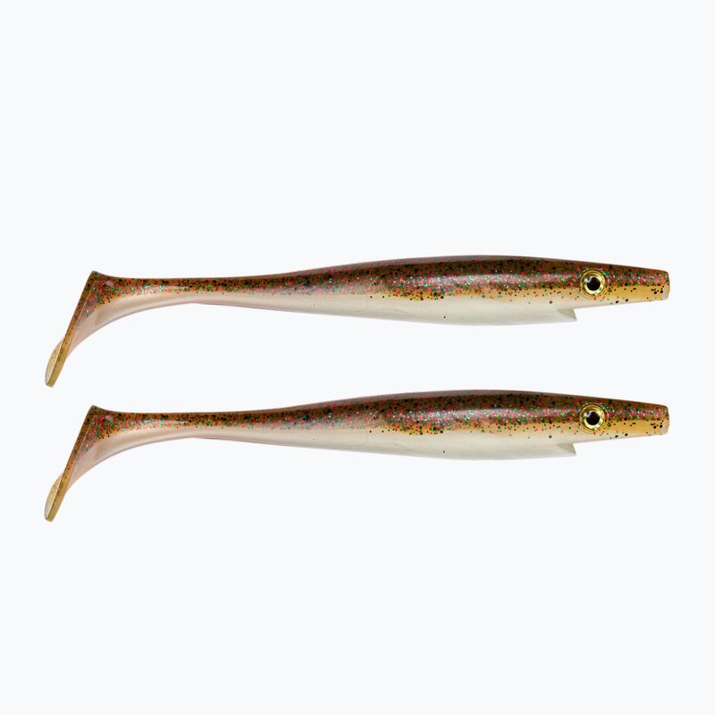 Strike Pro Pig Shad Tournament 2 piece brown rubber lure TEV-SP172M-108