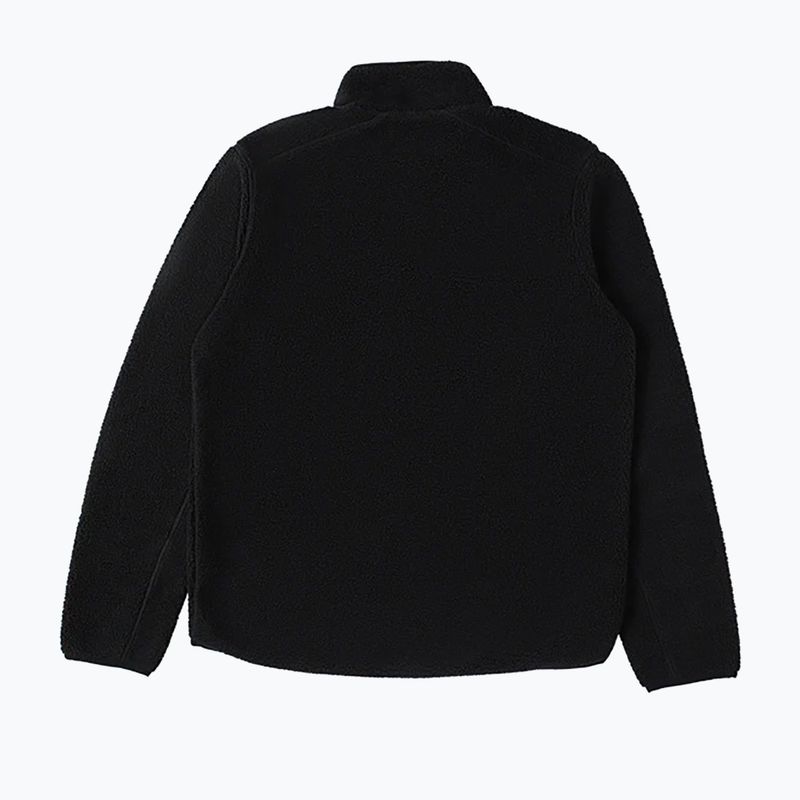 Men's Colourwear Snap Pile sweatshirt black 2