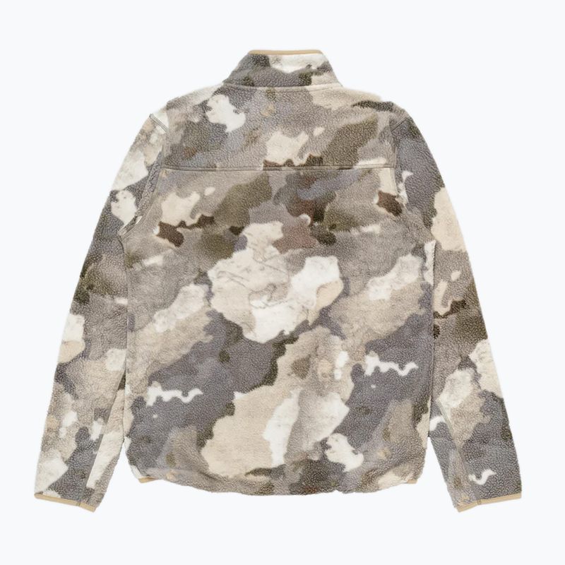 Men's Colourwear Snap Pile water camo sweatshirt 2