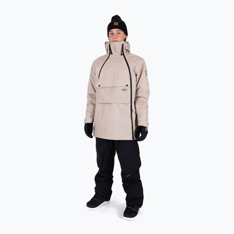 Men's Colourwear Foil Anorak sand snowboard jacket 2