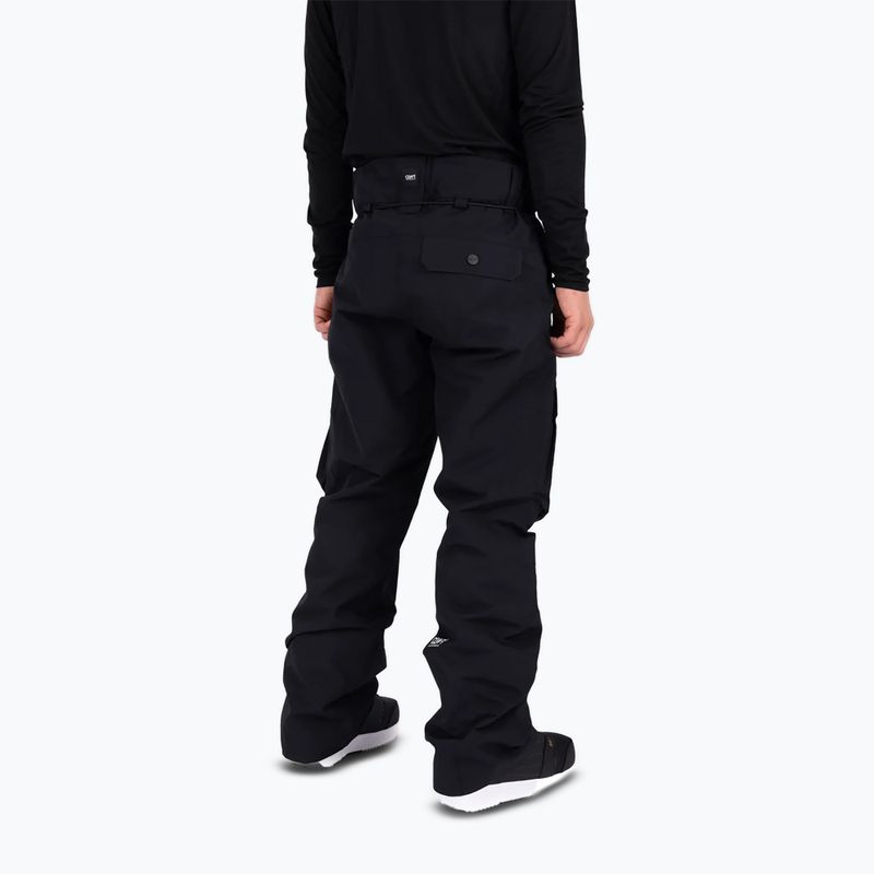 Men's Colourwear Flight black snowboard trousers 3