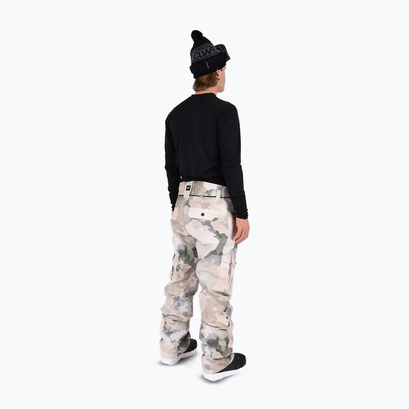 Men's Colourwear Flight water camo snowboard trousers 4