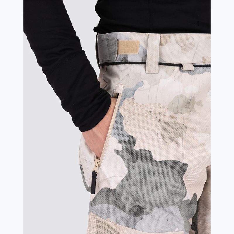 Men's Colourwear Flight water camo snowboard trousers 6