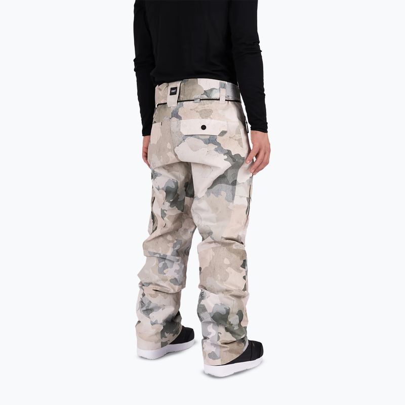 Men's Colourwear Flight water camo snowboard trousers 3