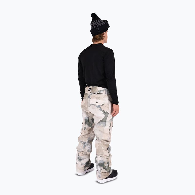 Men's Colourwear Flight water camo snowboard trousers 4