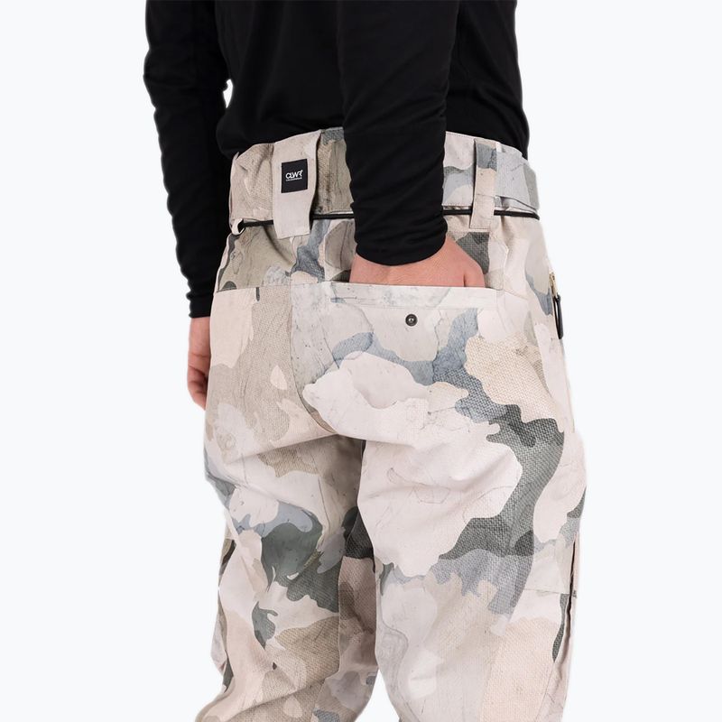 Men's Colourwear Flight water camo snowboard trousers 8