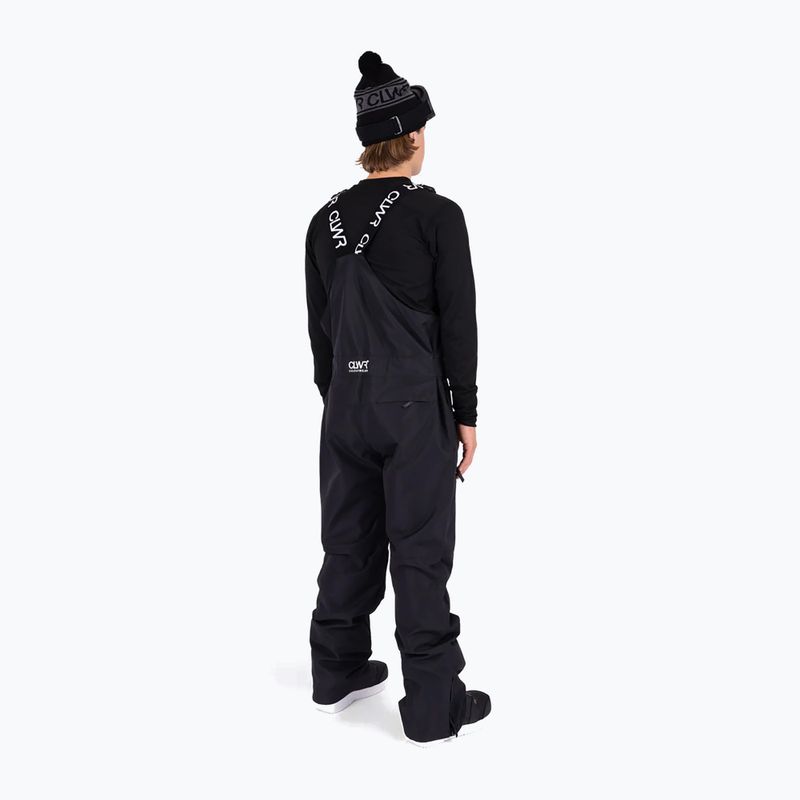 Men's Colourwear Slash Bib black snowboard trousers 2