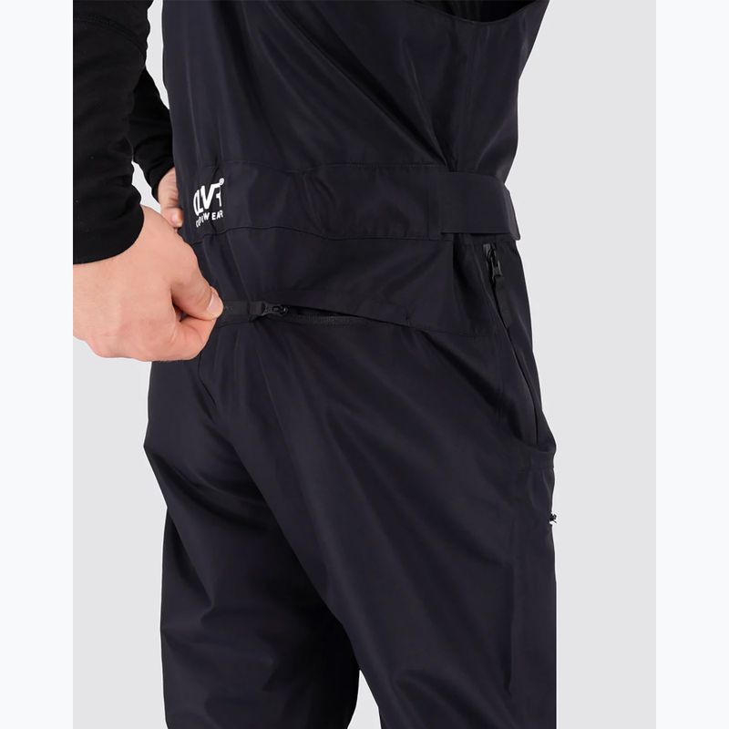 Men's Colourwear Slash Bib black snowboard trousers 4