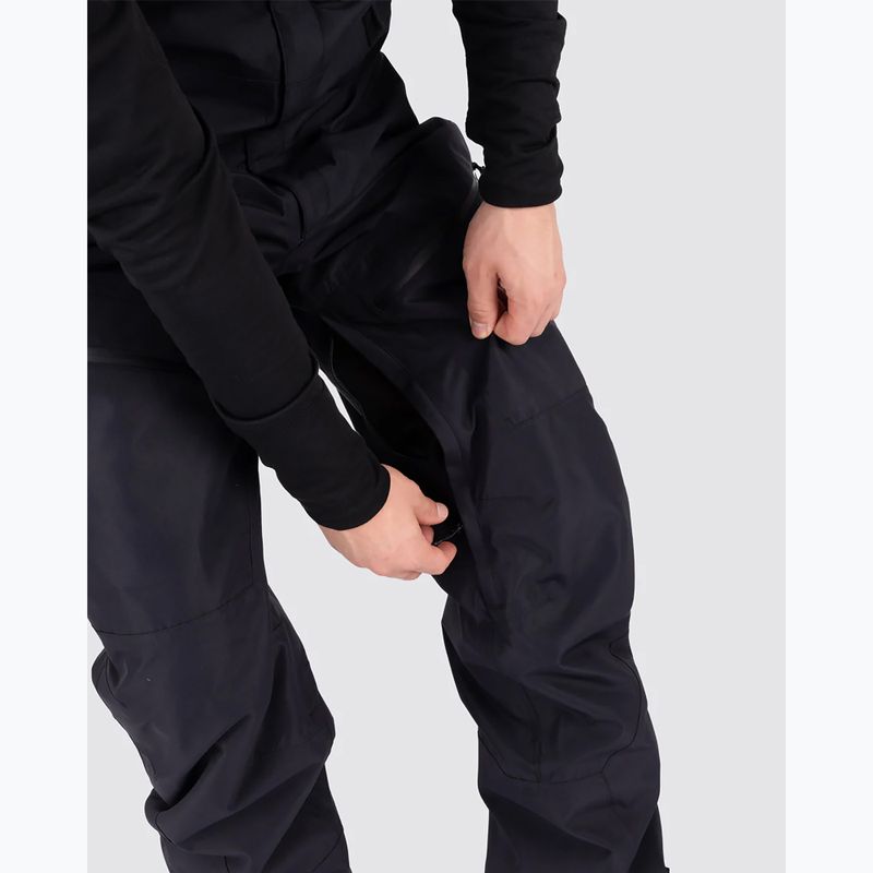 Men's Colourwear Slash Bib black snowboard trousers 5