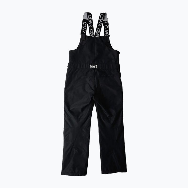Men's Colourwear Slash Bib black snowboard trousers 11
