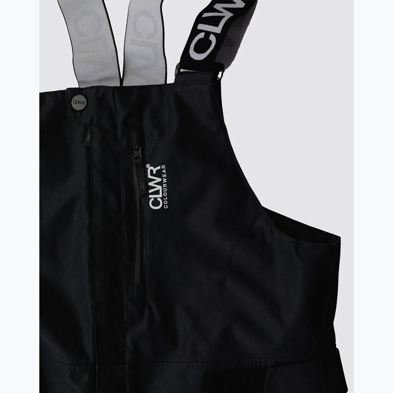 Men's Colourwear Slash Bib black snowboard trousers 12