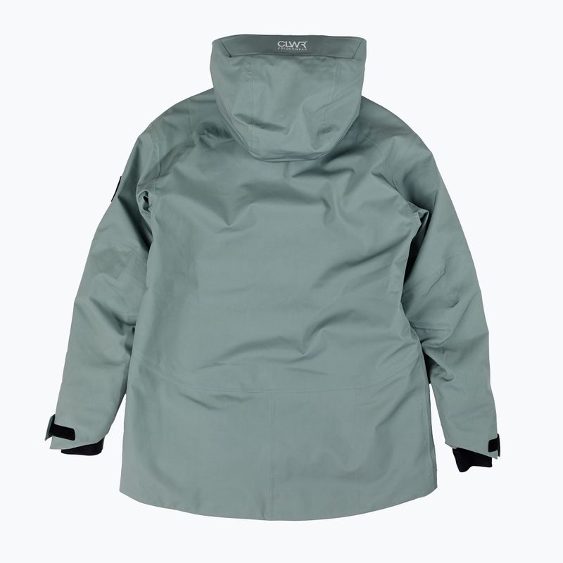 Women's Colourwear Cake Anorak 2.0 lt sage snowboard jacket 2