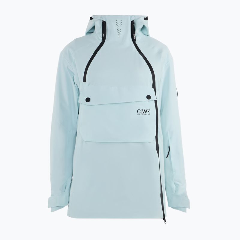 Women's Colourwear Cake Anorak 2.0 lt blue snowboard jacket