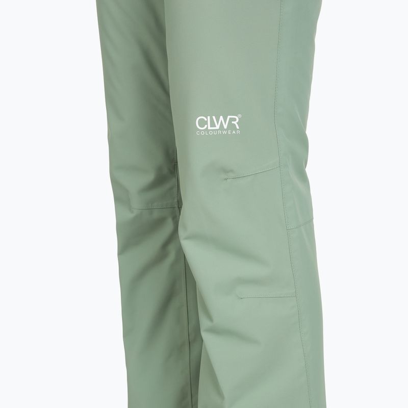 Women's Colourwear Cork lt sage snowboard trousers 3