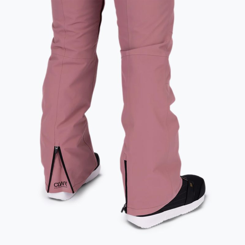 Women's Colourwear Cork snowboard trousers dk rose 7