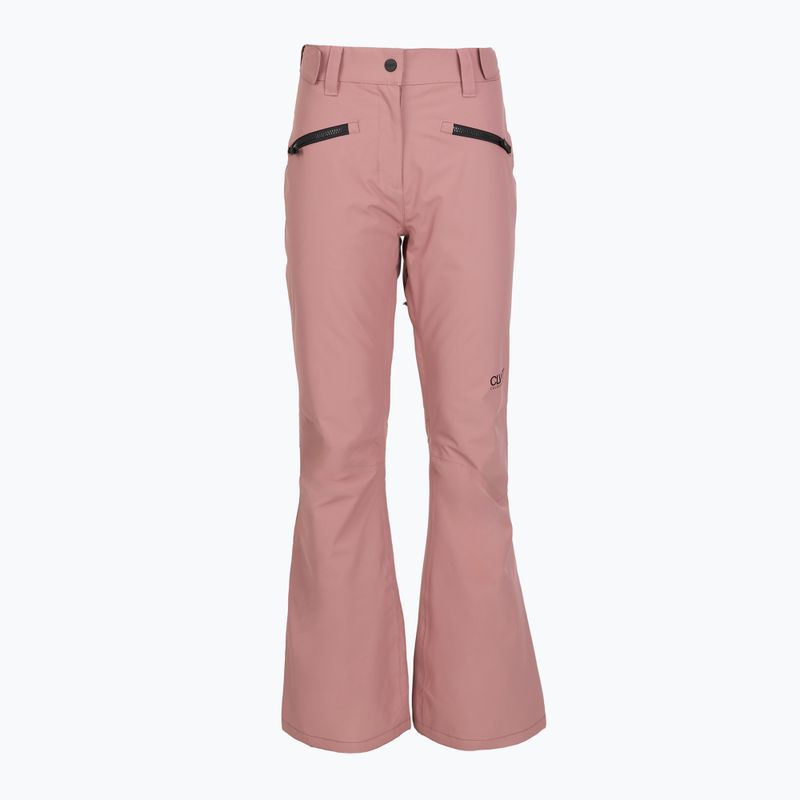 Women's Colourwear Cork snowboard trousers dk rose 8