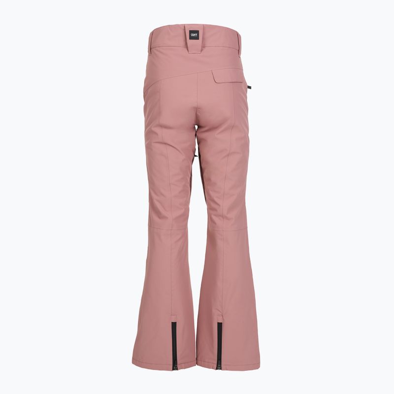 Women's Colourwear Cork snowboard trousers dk rose 9