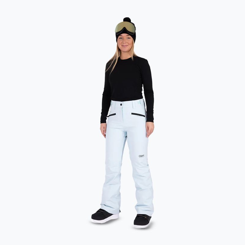 Women's snowboard trousers Colourwear Cork lt blue 2