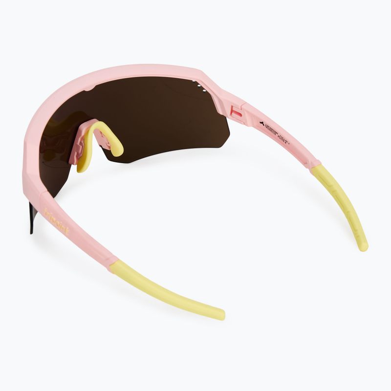 Tripoint 001 Treriksroset matt pink/brown/pink multi sunglasses 2