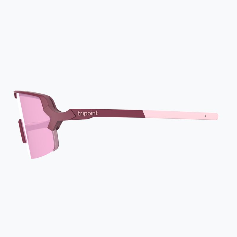 Tripoint 009 Lake Prespa Small matt burgundy/brown/pink multi sunglasses 5