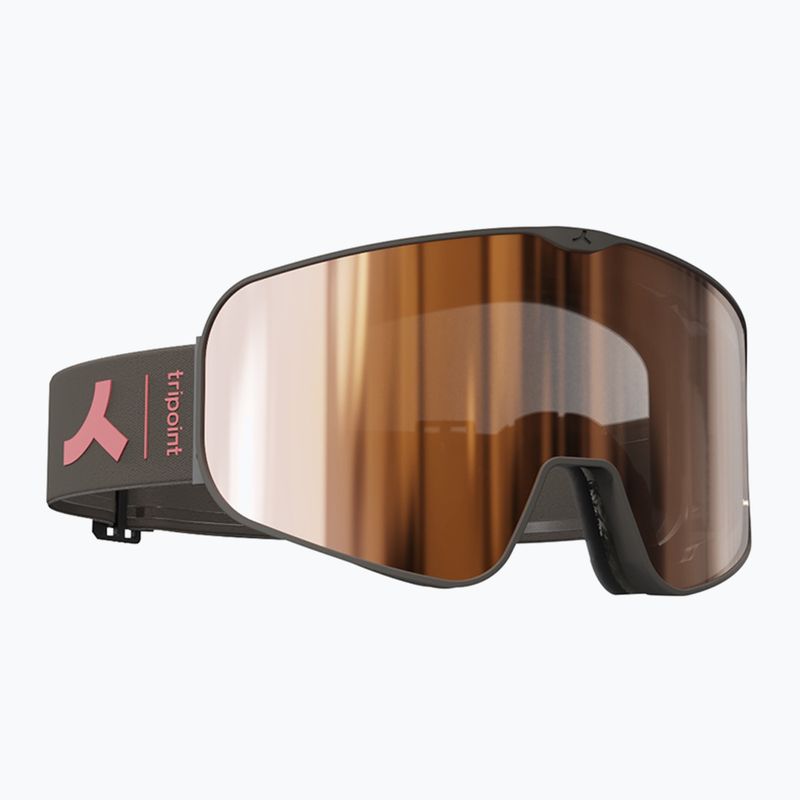 Ski goggles Tripoint 109 Tumba Peak Small matt grey/brown/peach multi