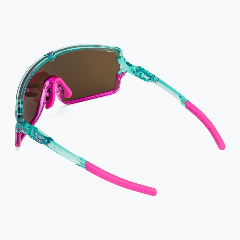 Sunglasses Tripoint 008 Lake Prespa X crystal neon turquoise/brown/pink multi 2
