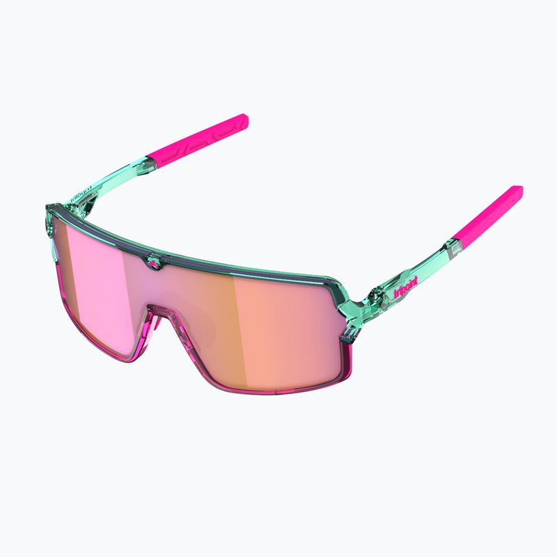 Sunglasses Tripoint 008 Lake Prespa X crystal neon turquoise/brown/pink multi 3