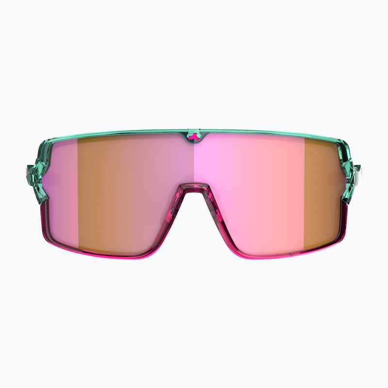 Sunglasses Tripoint 008 Lake Prespa Small X crystal neon turquoise/brown/pink multi 2