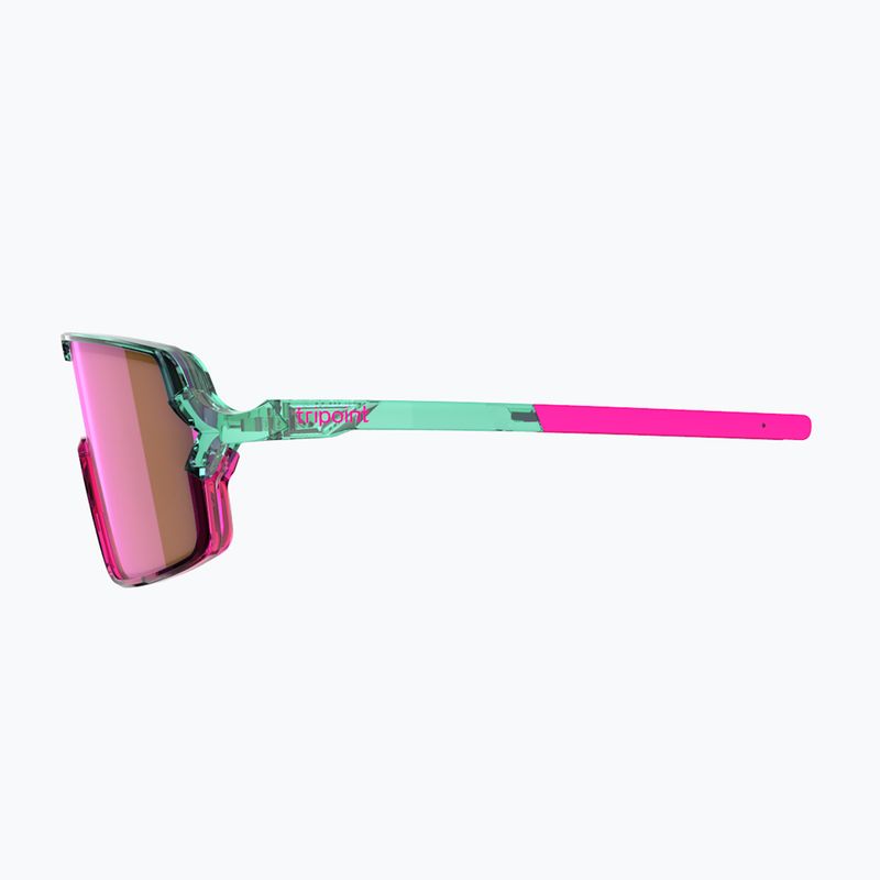 Sunglasses Tripoint 008 Lake Prespa Small X crystal neon turquoise/brown/pink multi 5