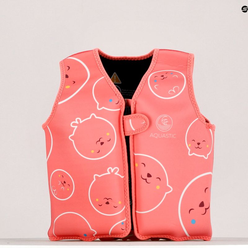 Children's AQUASTIC belay waistcoat pink HT-16879 15