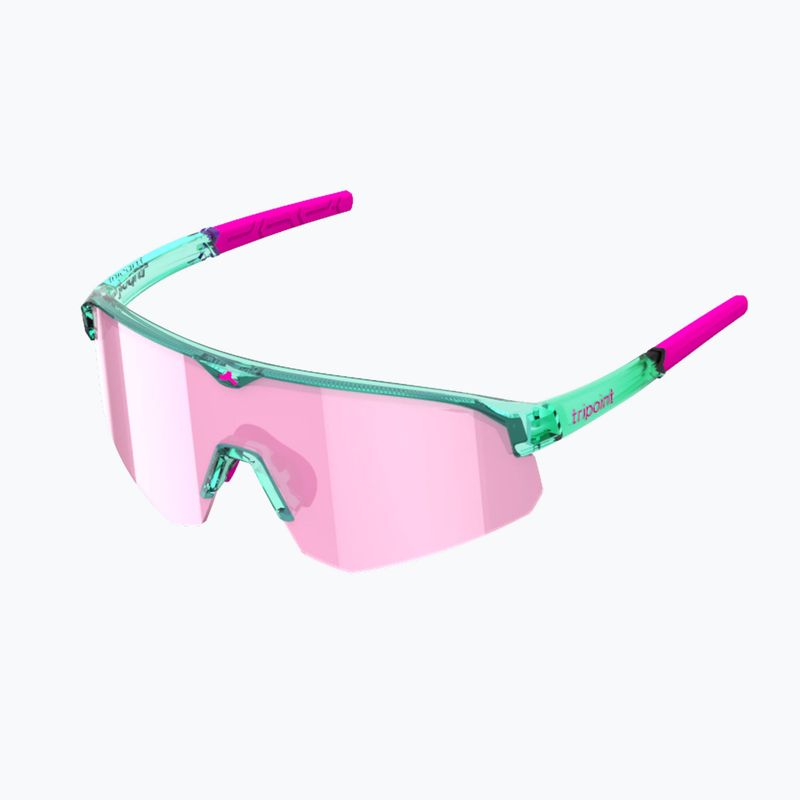 Sunglasses Tripoint 005 Lake Victoria transparent neon turquoise/brown/pink multi 2