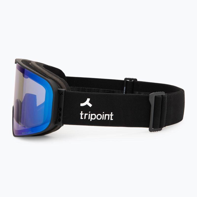 Ski goggles Tripoint 109 Tumba Peak matt black/smoke/blue multi cromic 4