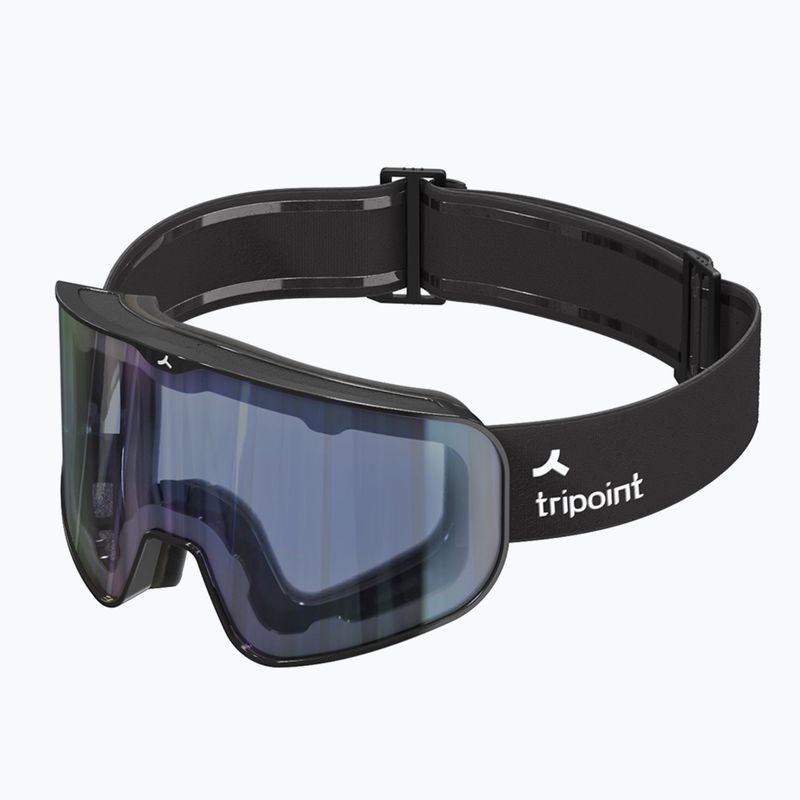 Ski goggles Tripoint 109 Tumba Peak matt black/smoke/blue multi cromic 6