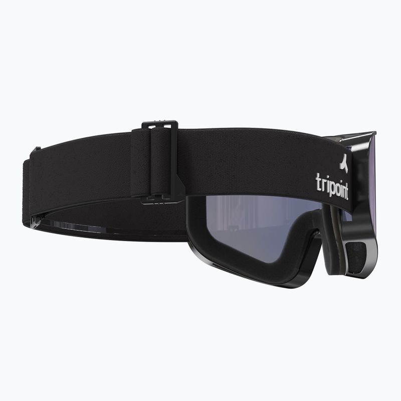 Ski goggles Tripoint 109 Tumba Peak matt black/smoke/blue multi cromic 8