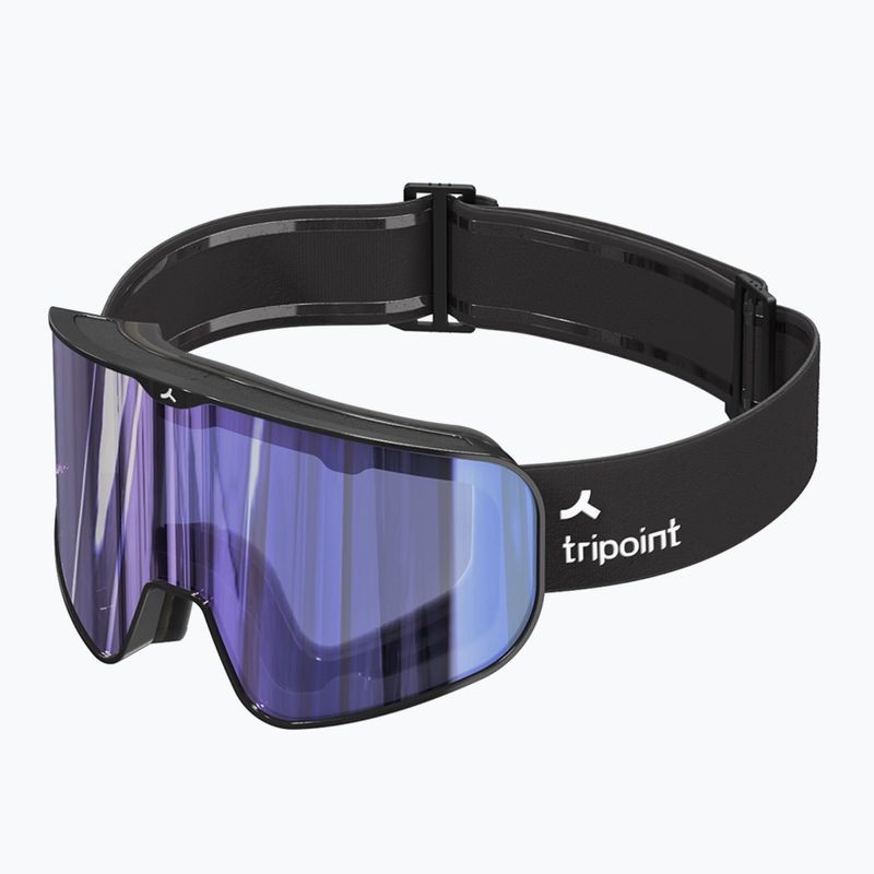 Ski goggles Tripoint 109 Tumba Peak matt black/violet/blue multi ultravue 2