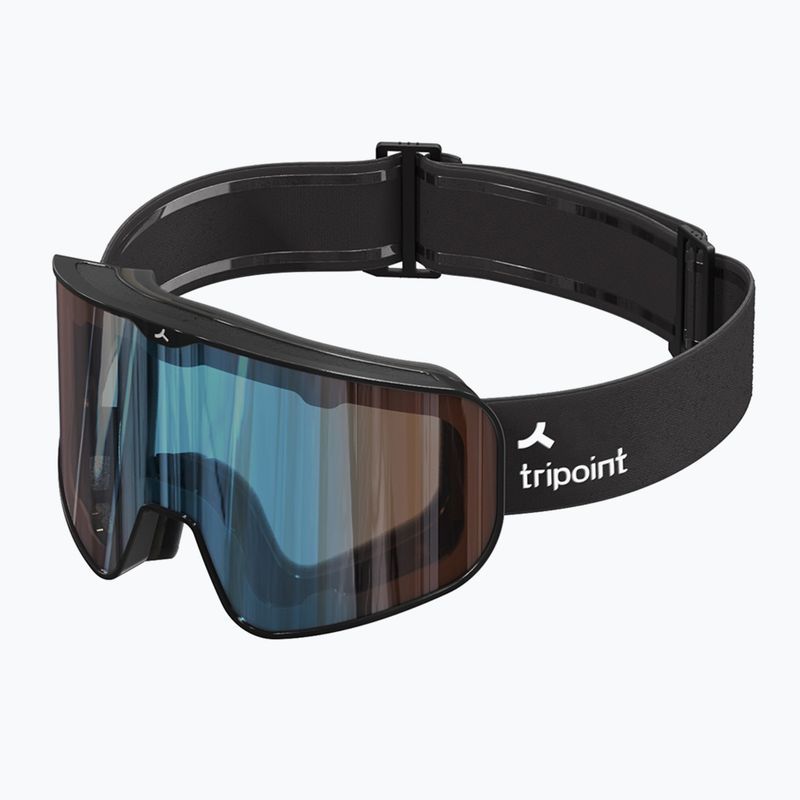 Ski goggles Tripoint 109 Tumba Peak matt black/orange/blue multi ultravue 2