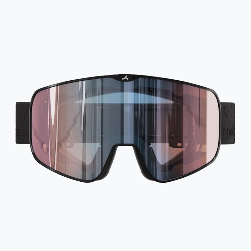 Ski goggles Tripoint 109 Tumba Peak matt black/orange/blue multi ultravue 3