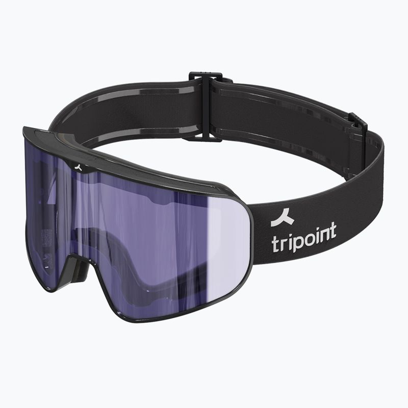Ski goggles Tripoint 109 Tumba Peak Small matt black/violet/blue multi ultravue 2