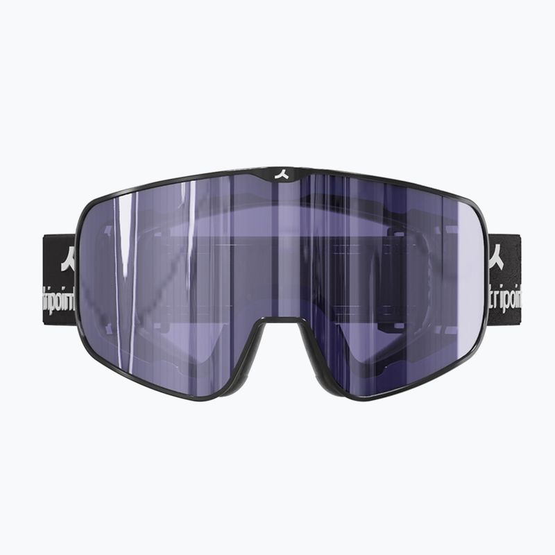Ski goggles Tripoint 109 Tumba Peak Small matt black/violet/blue multi ultravue 3