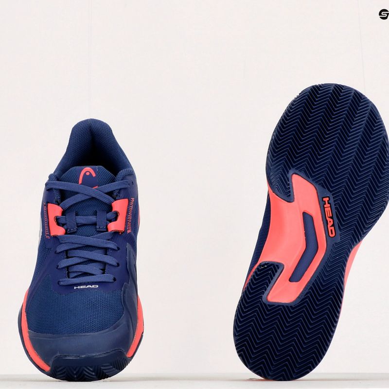 HEAD women's tennis shoes Sprint Team 3.5 Clay navy blue 274312 9