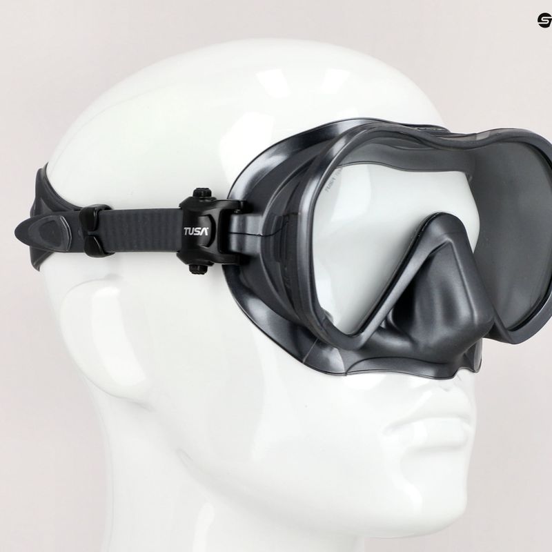 TUSA Zeense grey diving mask M1010 8