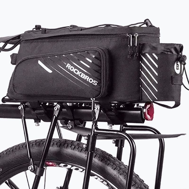 Bike trunk bag Rockbros A9-BK Bicycle Pannier Bag black 3