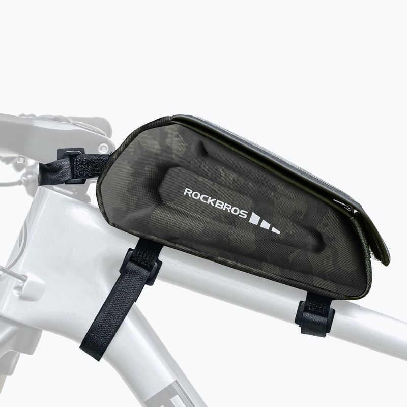 Bike frame bag Rockbros 30120064 Bike Tube Bag camouflage 2