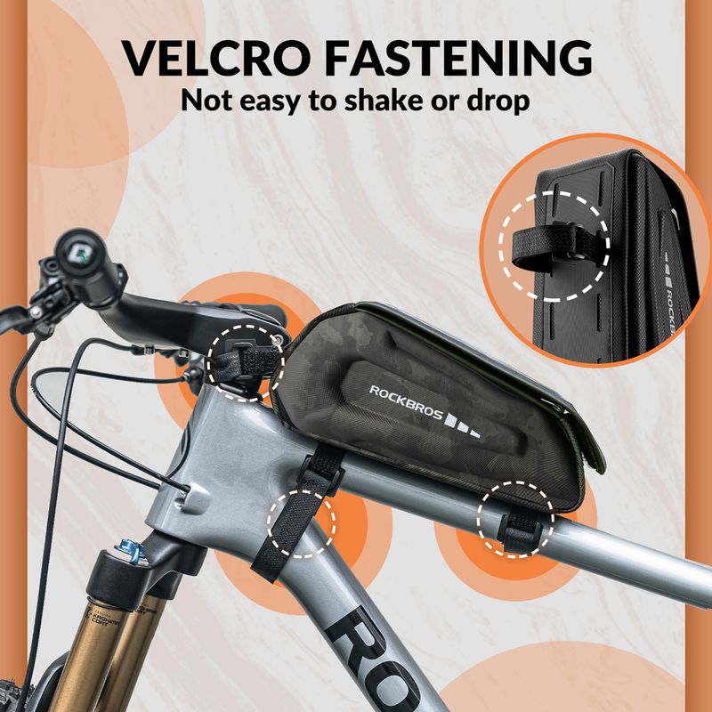 Bike frame bag Rockbros 30120064 Bike Tube Bag camouflage 10