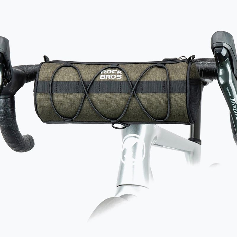 Bike bag Rockbros 30110049001 Bike Front Bag 2 l green/black 3